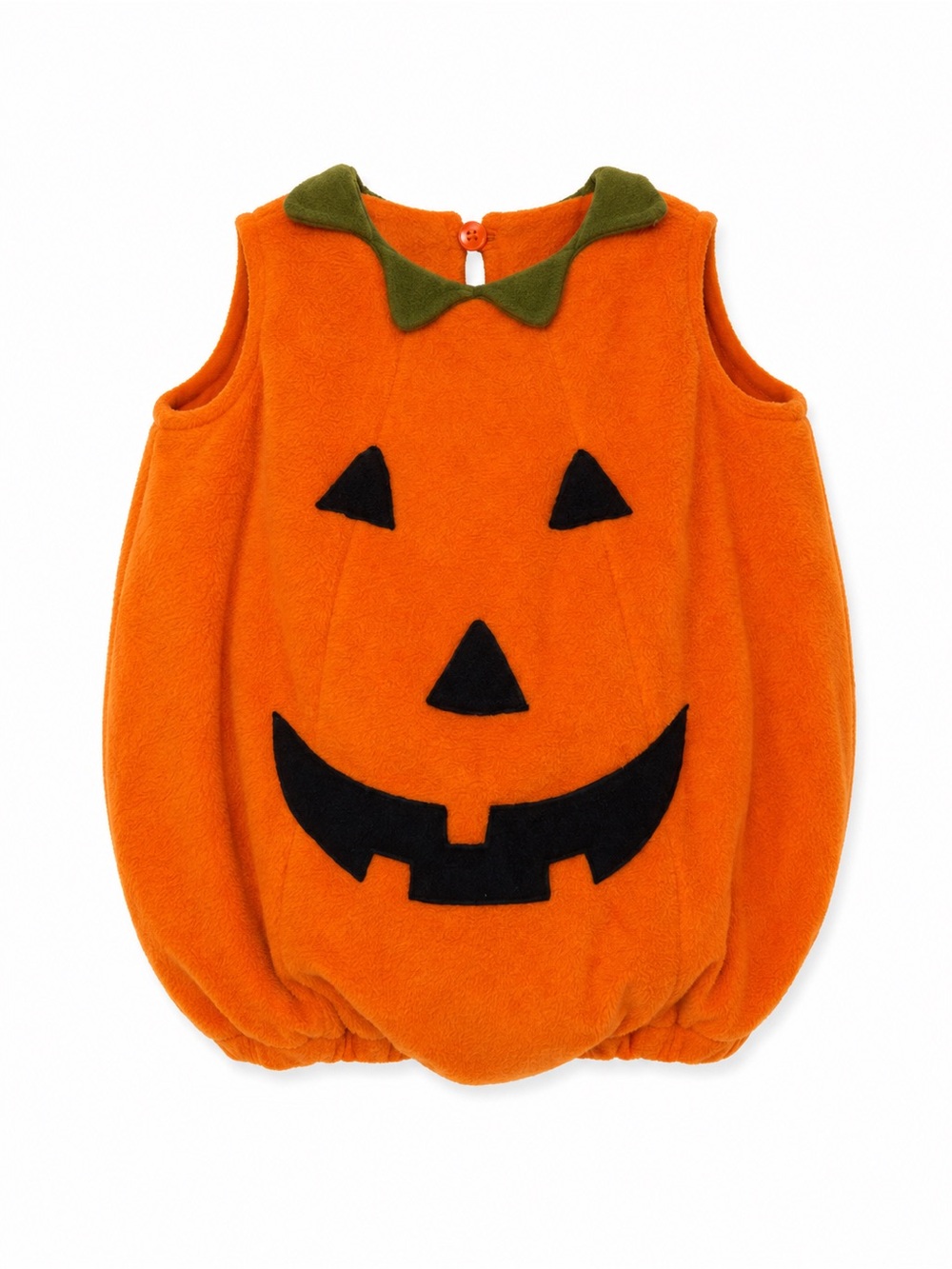 Pottery Barn Kids Plush Pumpkin Halloween Costume – 6–12 Months – EUC – No Hat